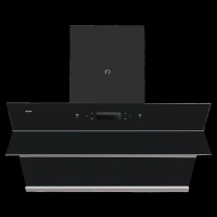 KAFF ALBURY DHC 90cm 1420m3/hr Ducted Auto Clean Wall Mounted Chimney with Touch Control Panel (Black)