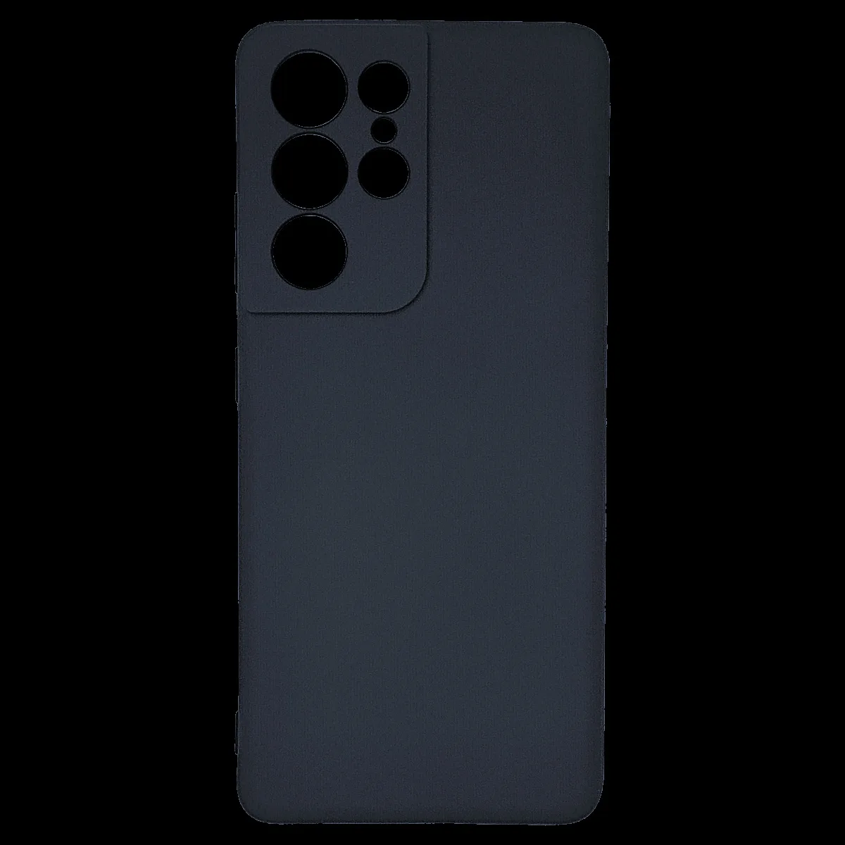 soundREVO C021PU TPU Back Cover for Samsung Galaxy S21 Ultra (Camera Protection,, Black)