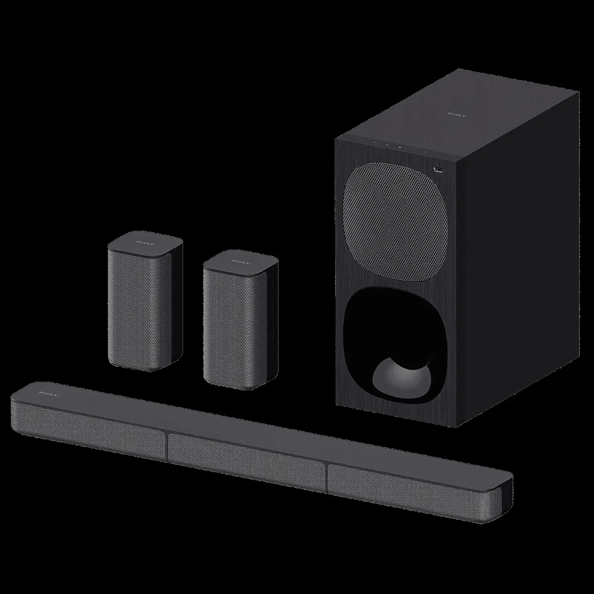SONY HT-S20R 400W Bluetooth Home Theatre with Remote (Dolby Digital, 5.1 Channel, Black)