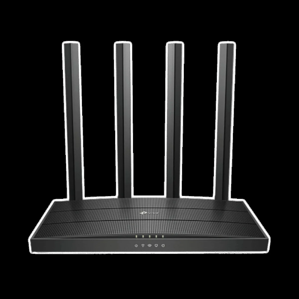 Tp-Link AC1200 Dual Band WiFi 5 Router (4 Antennas, 5 LAN Ports, MU?MIMO, SU?MIMO, Black)