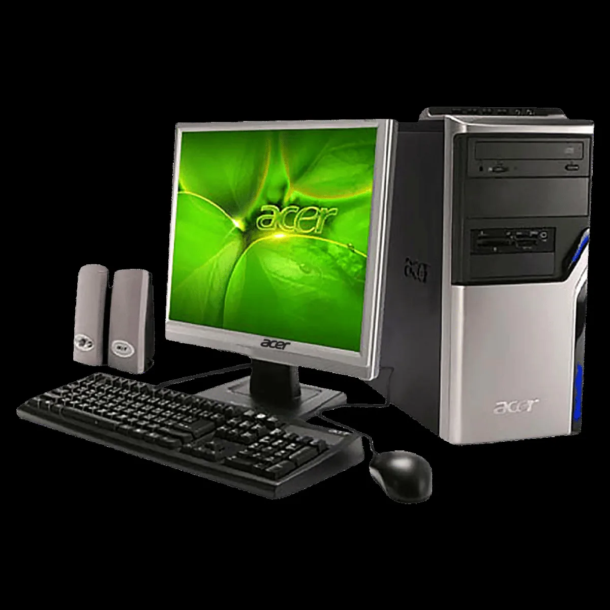 acer C2D 12.1 Inch TFT Display Intel Duo Windows Vista Home Basic Desktop (2GB, 500GB HDD, Intel GMA 3100)