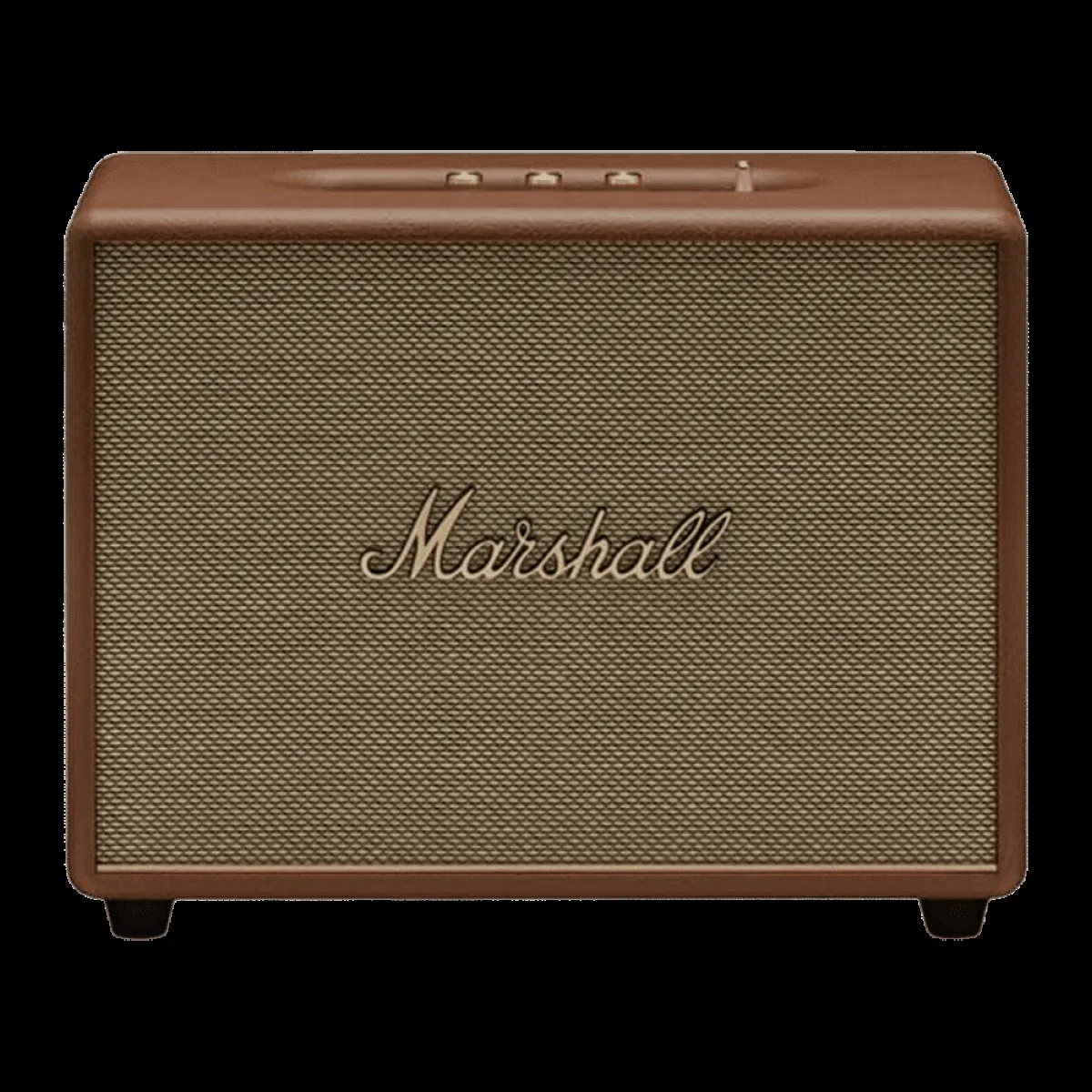 Marshall Woburn III 150W Portable Bluetooth Speaker (Home-Shaking Signature Sound, Stereo Channel, Brown)