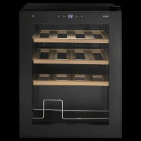 KAFF KWC 42 Litres 16 Bottles Wine Cooler (Child Lock, WC42BW, Black)