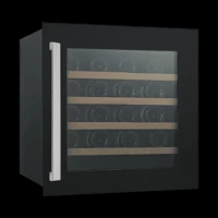 KAFF 92 Litres 36 Bottles Wine Cooler (Inner Glass with UV Protection, WC92BI, Black)