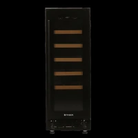 FABER 58 Litres 20 Bottles Wine Cooler (Triple Glazed Glass Door, FWCJCF58, Black)