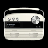 SAREGAMA Carvaan Telugu Music Player (50 Plus Dedicated Stations, SC02, Porcelain White)