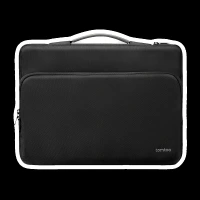 tomtoc Defender Recycled Fabrics Laptop Sleeve for 16 Inch Laptop (360 Superior Protection, Black)