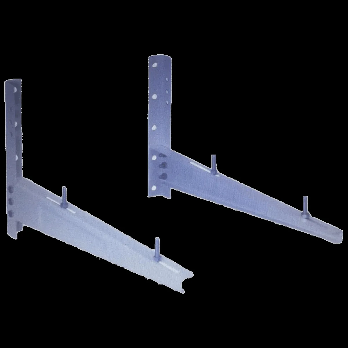 RD PLAST Wall Mount Bracket For Air Conditioner (Powder Coating, RW 8547-1, White)