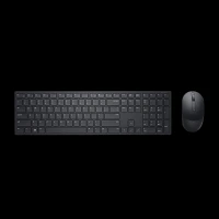 DELL KM5221W Pro Wireless Keyboard & Mouse Combo (4000 DPI Adjustable, 12 Programmable Keys, Black)