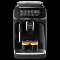 PHILIPS 3200 Series 1500 Watt Automatic Espresso, Hot Water, Coffee, Americano, Espresso Lungo & Cappuccino Coffee Maker with Aroma Extract (Black)