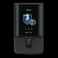 Havells Aquas Pro 3X 7L RO + UV Water Purifier with Bacteriostatic Taste Enhancer (Black)