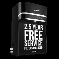 Livpure Sereno 5.5L RO + UV + UF + Copper Water Purifier with High Recovery Technology (Black)