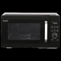 SHARP Kamando-C29 29L Convection & Grill Microwave Oven with Healthy Fry (R-929KN-K/W, Black & White)