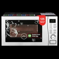 Godrej 19L Convection Microwave Oven with 4 Step Cooking (GMX 519 CP1 PZ , White Rose)
