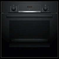 BOSCH Series 4 66L Built-in Oven with 6 Heating Modes (Black)