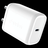 urbn UWA25WH1 25W Type C Fast Charger (Adapter Only, GaN Technology, White)