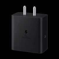 Samsung 60W Type C Fast Charger (Adapter Only, Temperature Protection, Black)