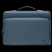 tomtoc A14 Recycled Polyester Laptop Sleeve for 14 Inch Laptop (360 Superior Protection, Ashes Blue)