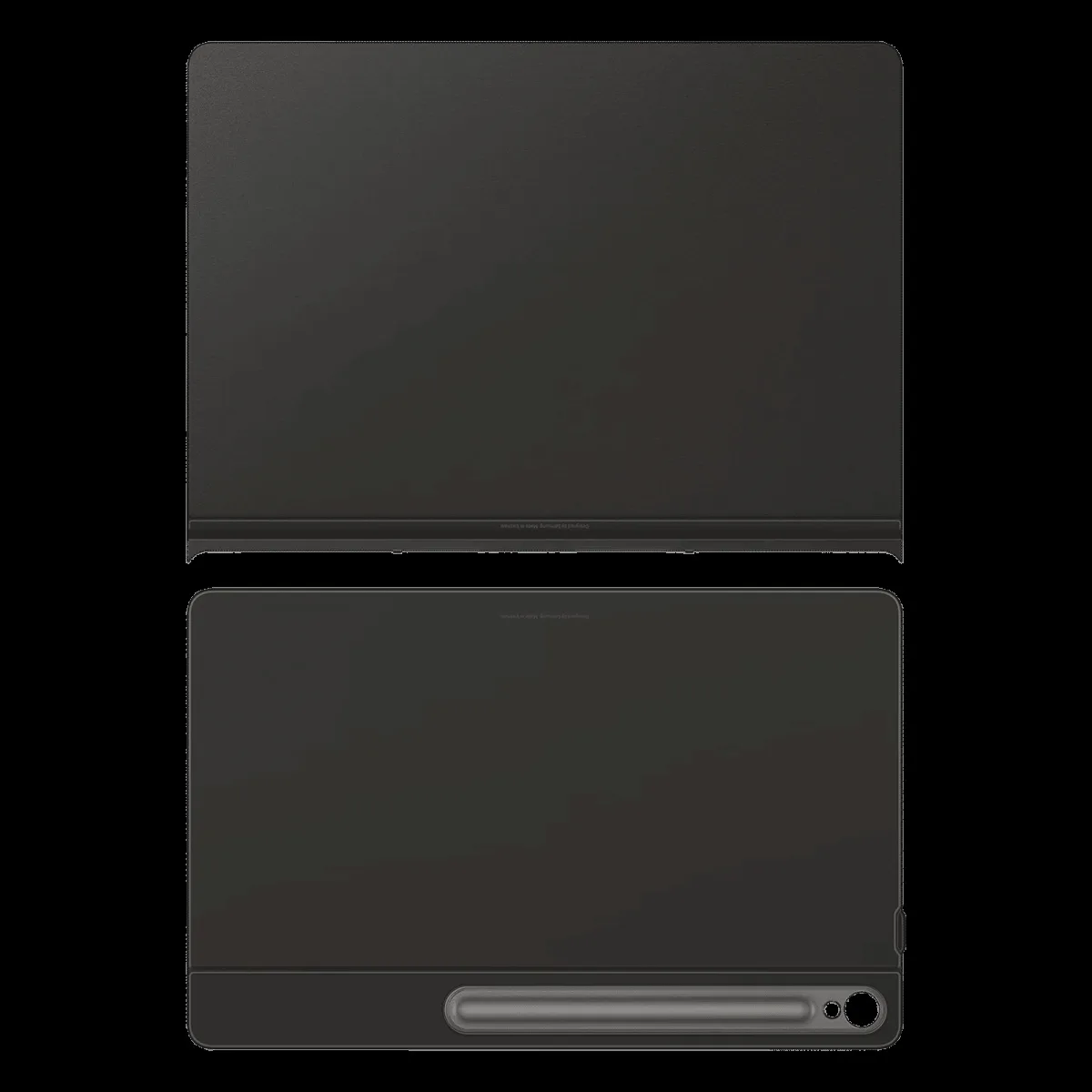 SAMSUNG EF-BX620PBEG Polyurethane Flip Cover for Galaxy Tab S10 FE Plus (Magnetically Attachable, Black)