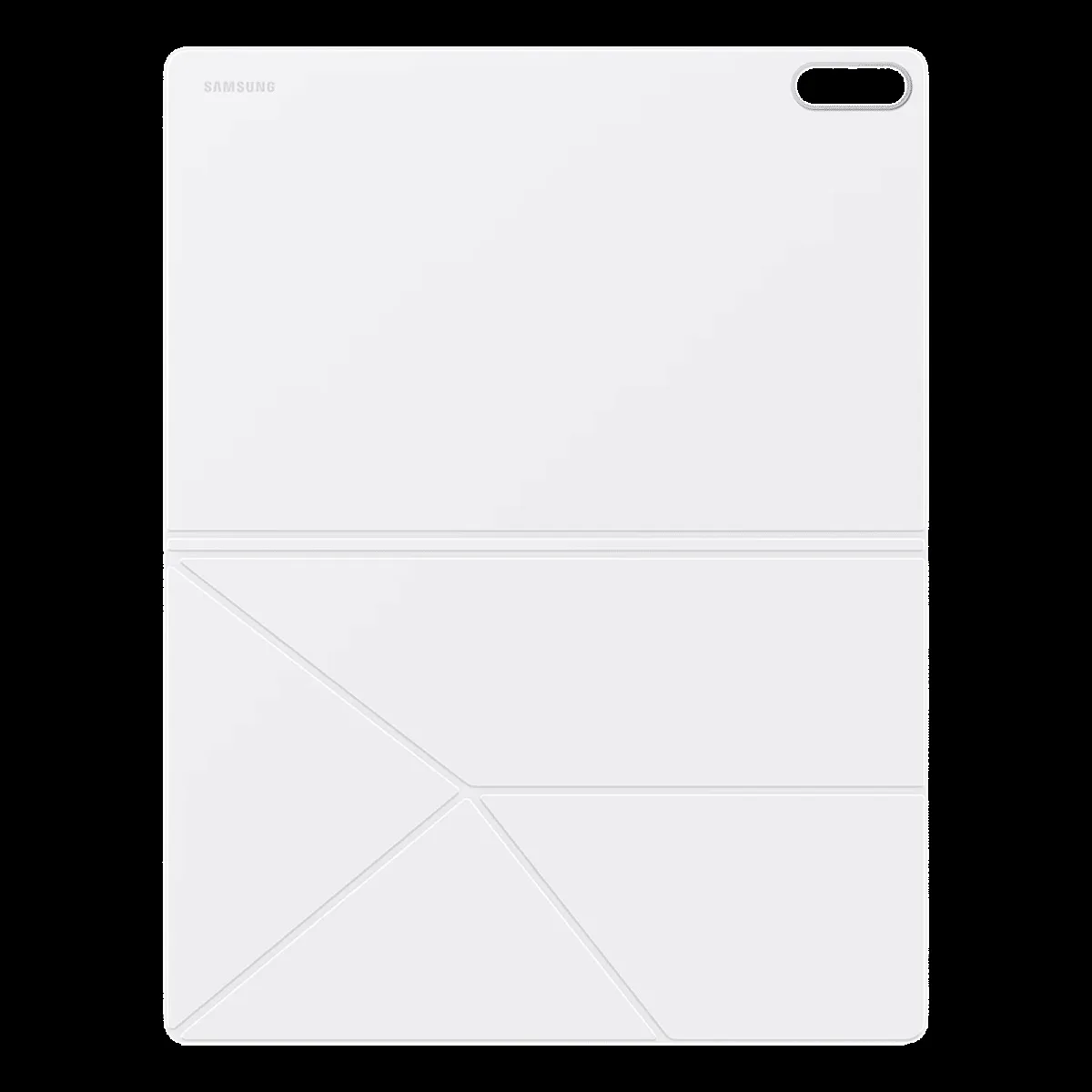 SAMSUNG Book Cover for SAMSUNG Galaxy Tab S11 Ultra (Portrait & Landscape Standing Mode, White)