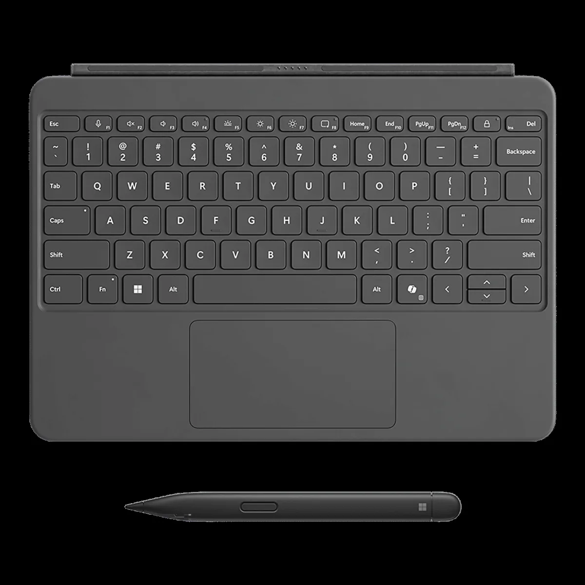 Microsoft Detachable Magnetic Keyboard for Surface Pro 12 Inch with Pen (Compact, Slate)