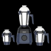 Philips HR7000/01 750 Watt 3 Jars Mixer Grinder (21000 RPM, OptiGrind Motor Technology, Blue)