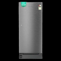 LIEBHERR Plus 191 Litres 2 Star Direct Cool Single Door Refrigerator with Hands-free Opening (DFPsiB 1931, Grey) (2026 Model) (2026 Model)