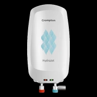 Crompton Hydrajet 3 Litre 5 Star Vertical Instant Geyser with Advanced 4 Level Safety (White)