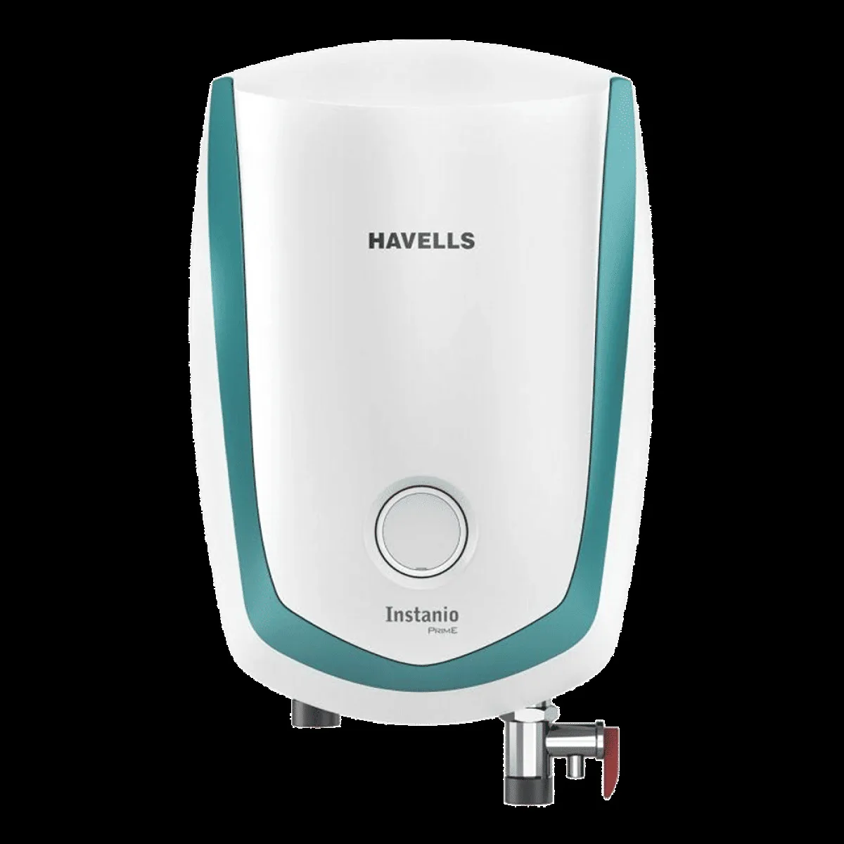 HAVELLS Instanio Prime 3 Litre Vertical Instant Geyser with Feroglas Technology (White & Blue)
