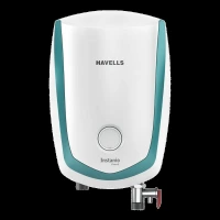 HAVELLS Instanio Prime 3 Litre Vertical Instant Geyser with Feroglas Technology (White & Blue)