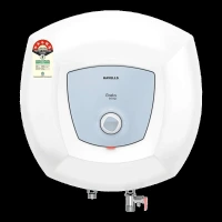 HAVELLS Greta Prime 10 Litre 5 Star Vertical Storage Geyser with Whirlflow Technology (White & Blue)