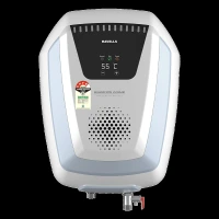 HAVELLS Magnatron Prime 15 Litres 4 Star Storage Geyser with Induction Technoloy (White & Blue)