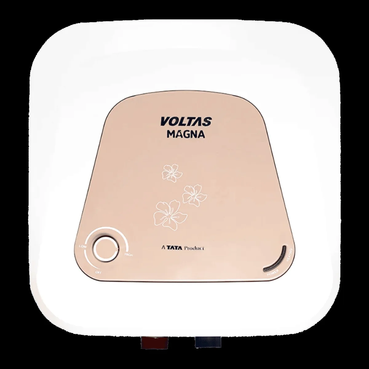 VOLTAS Magna 10 Litre 5 Star Vertical Storage Geyser with Quartzline Coating (White)