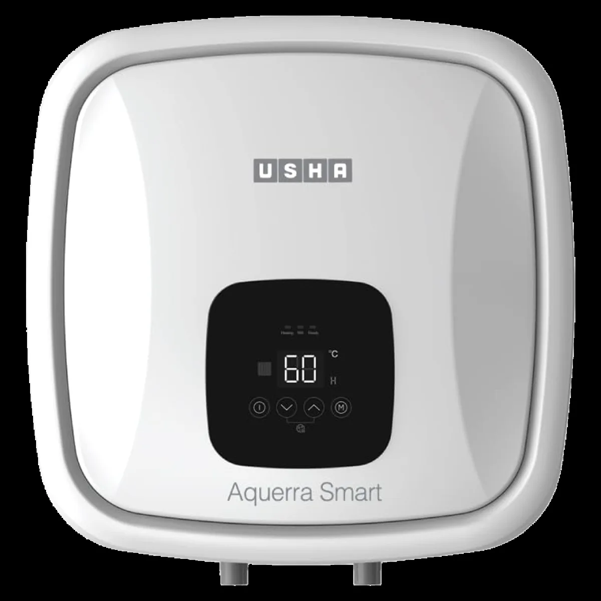 USHA Aquerra 25 Litre 5 Star Vertical Smart Geyser with Intelligent Features Through App (White)