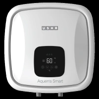 USHA Aquerra 25 Litre 5 Star Vertical Smart Geyser with Intelligent Features Through App (White)
