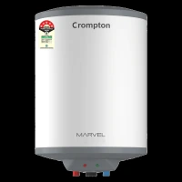 Crompton Marvel 25 Litre Vertical Storage Geyser with Anti-Scale Technology (White)