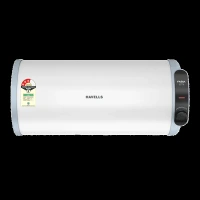 HAVELLS Fabia Slim 25 Litre 3 Star Horizontal Storage Geyser with Whirlflow Technology (White & Blue)