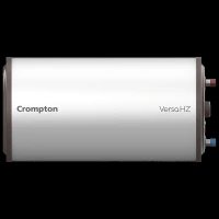Crompton Versa Hz RHS 25 Litre 3 Star Horizontal Storage Geyser with Powerful Heating Element (White)