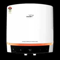 V-GUARD LUXECUBE SMART 15 Litre 5 Star Vertical Smart Geyser with Alexa & Google Assistant Compatibilty (White)