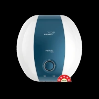 V-Guard Pebble Metro 15 Litre 5 Star Vertical Storage Geyser with Energy Saving Technology (White)