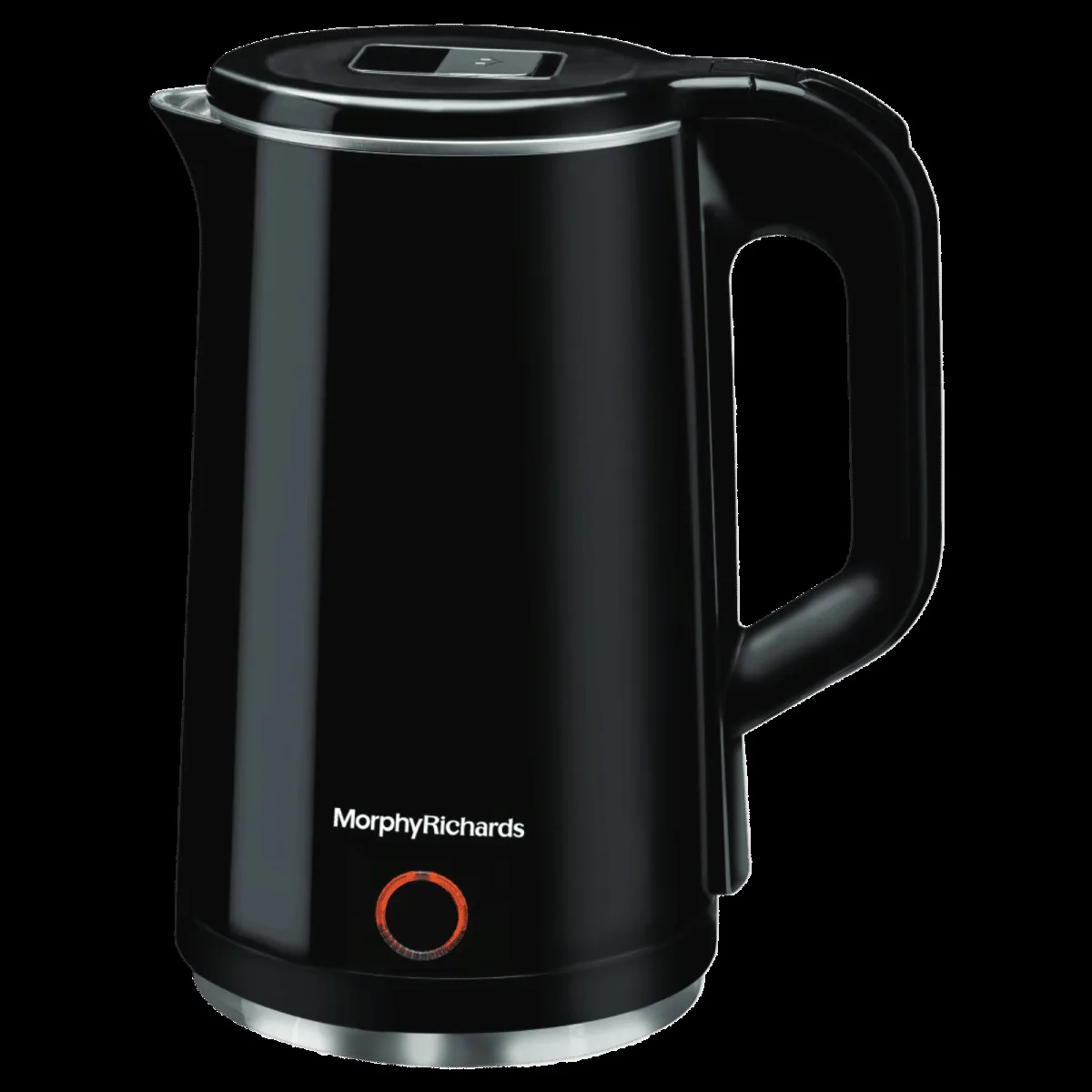 morphy richards Black Beauty 1350 Watt 1.5 Litre Electric Kettle with Auto Shut Off (Black)