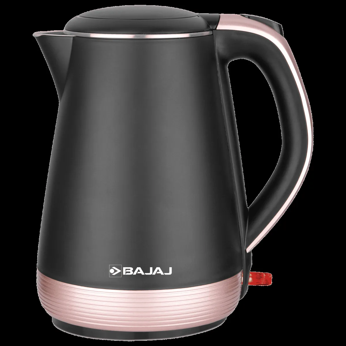 BAJAJ KTP 1300 Watt 1.7 Litre Electric Kettle with Cool Touch Body (Black & Gold)