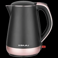 BAJAJ KTP 1300 Watt 1.7 Litre Electric Kettle with Cool Touch Body (Black & Gold)