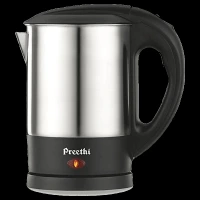 Preethi Armour 1350 Watt 1 Litre Electric Kettle with Auto Shut Off (Steel)