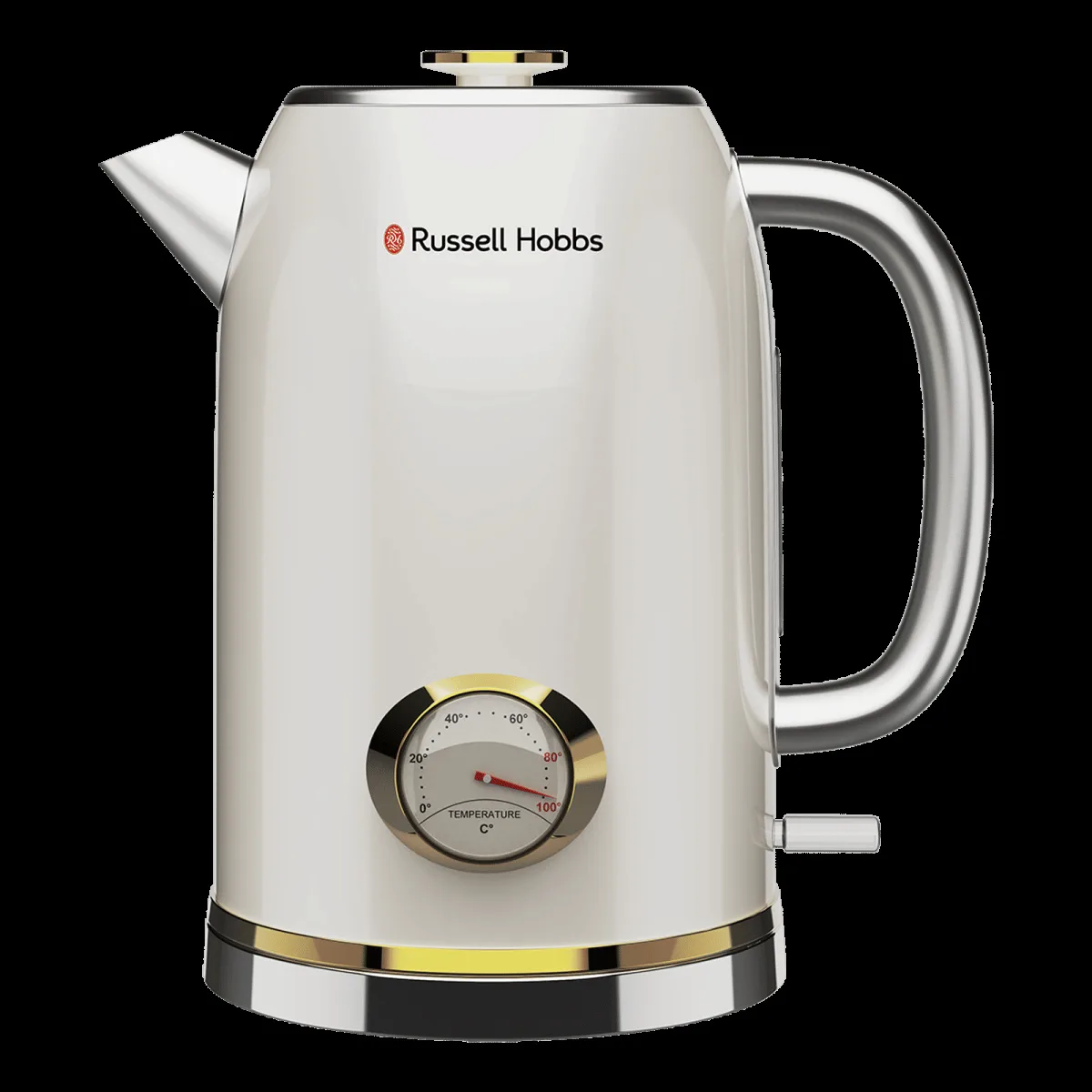 Russell Hobbs TrueTemp 1500 Watt 1.8 Litre Electric Kettle with Auto Shut Off (White)
