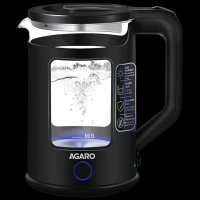 AGARO Galaxy 1355 Watt 1.5 Litre Electric Kettle with Keep Warm Function (Black)