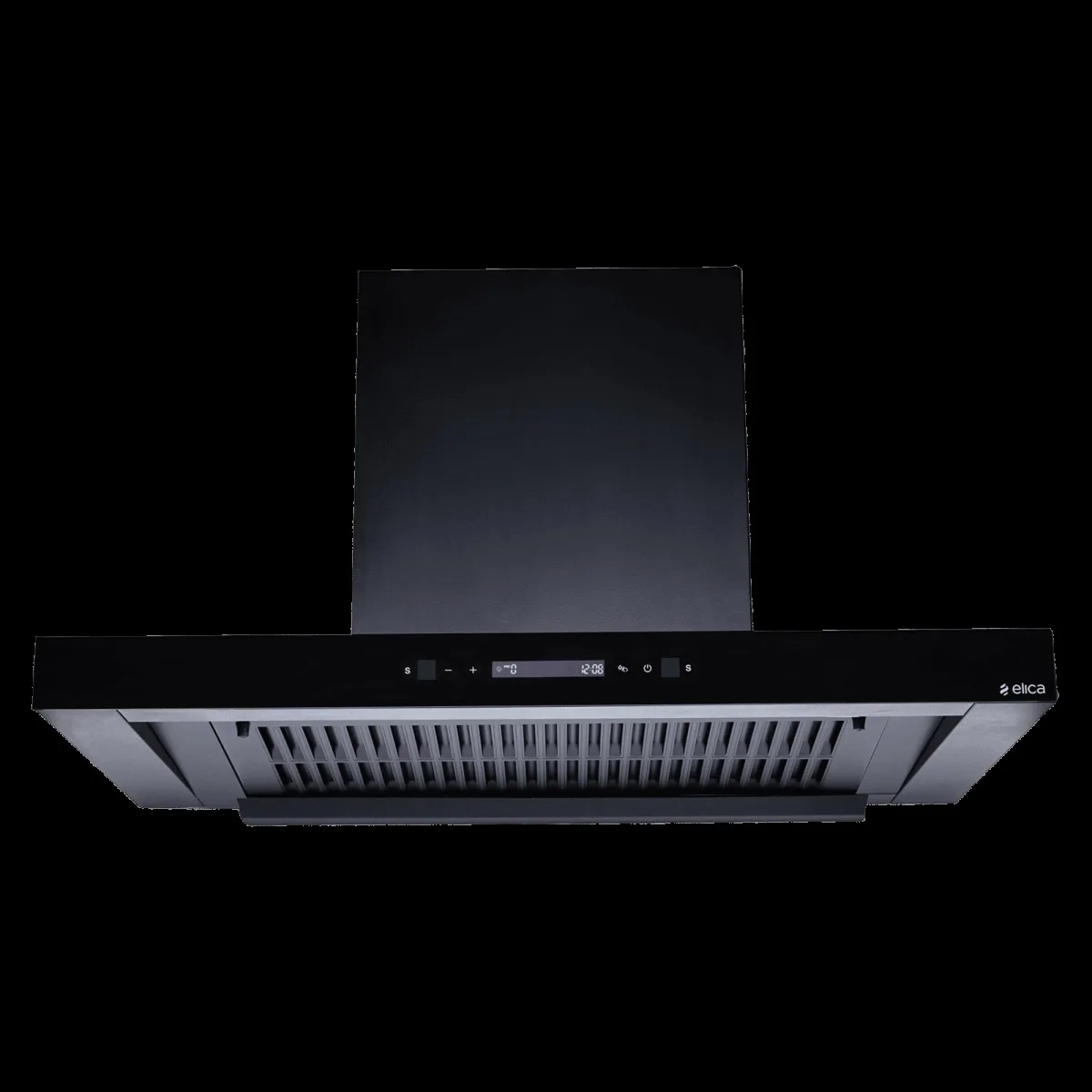 elica FL T75 BLDC HAC LTW MS NERO 75cm 1500m3/hr Ducted Auto Clean Wall Mounted Chimney with Motion Sensor (Black)