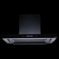 elica FL T75 BLDC HAC LTW MS NERO 75cm 1500m3/hr Ducted Auto Clean Wall Mounted Chimney with Motion Sensor (Black)