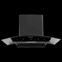 FABER HOOD LIBRA BLDC HC SC FL BK 75cm 1500m3/hr Ducted Auto Clean Wall Mounted Chimney with Touch and Gesture Control (Black)
