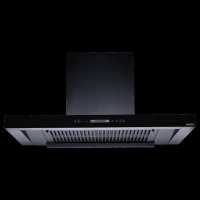 elica FL T90 BLDC HAC LTW MS NERO 90cm 1500m3/hr Ducted Auto Clean Wall Mounted Chimney with Motion Sensor (Black)
